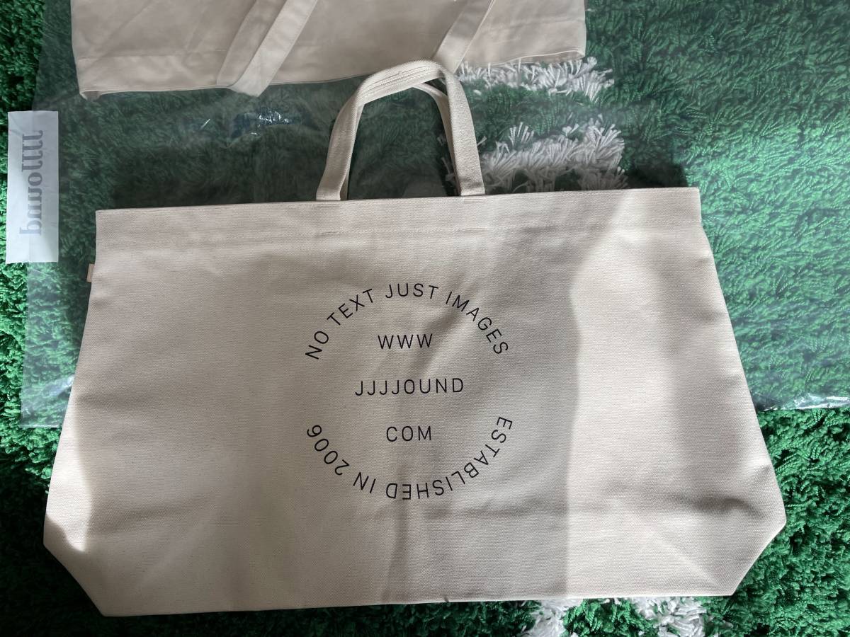jjjjound J18 Tote GC【Large】Natural｜ジョウンド,トートバック,AWW 