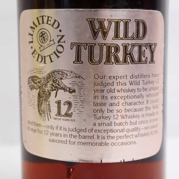 WILD TURKEY（ワイルドターキー）12年 ゴールドラベル リミテッド