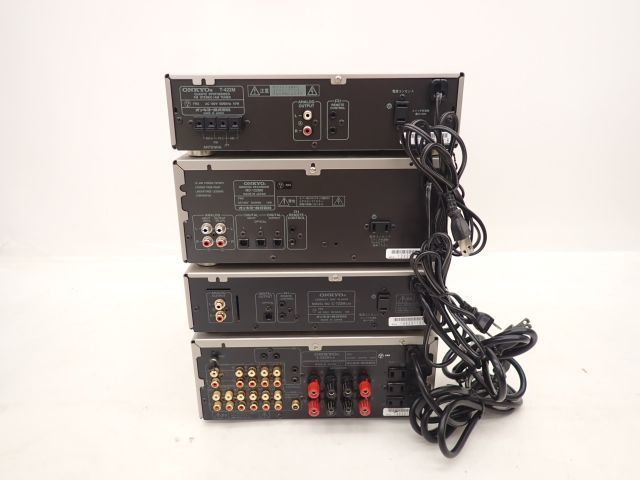 ONKYO オンキョー システムコンポ T-422M/MD-122MX/C-722M LTD/A-922M