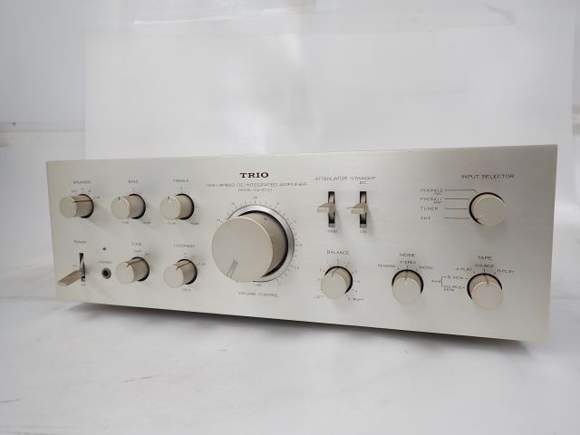 TRIO トリオ KA-8100 プリメインアンプ ∴ 64AD1-12 | LENSAR.COM