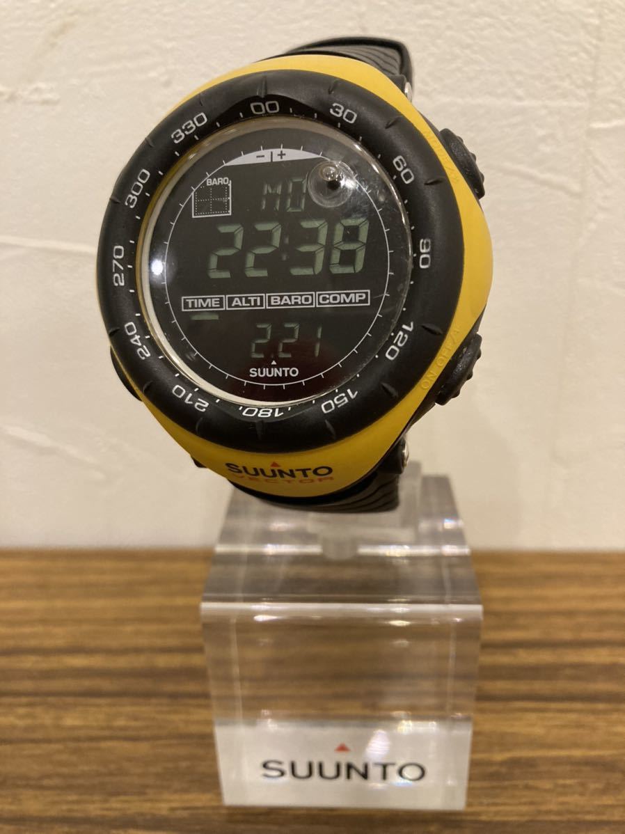 SUUNTO VECTOR スント ベクター イエロー vector Vector - 美品