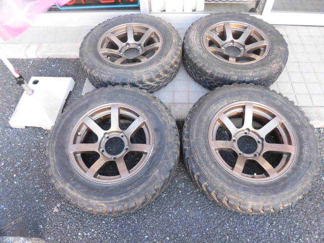 浜松市出品 4点セット スズキ ジムニー JB23 社外 アルミホイール  