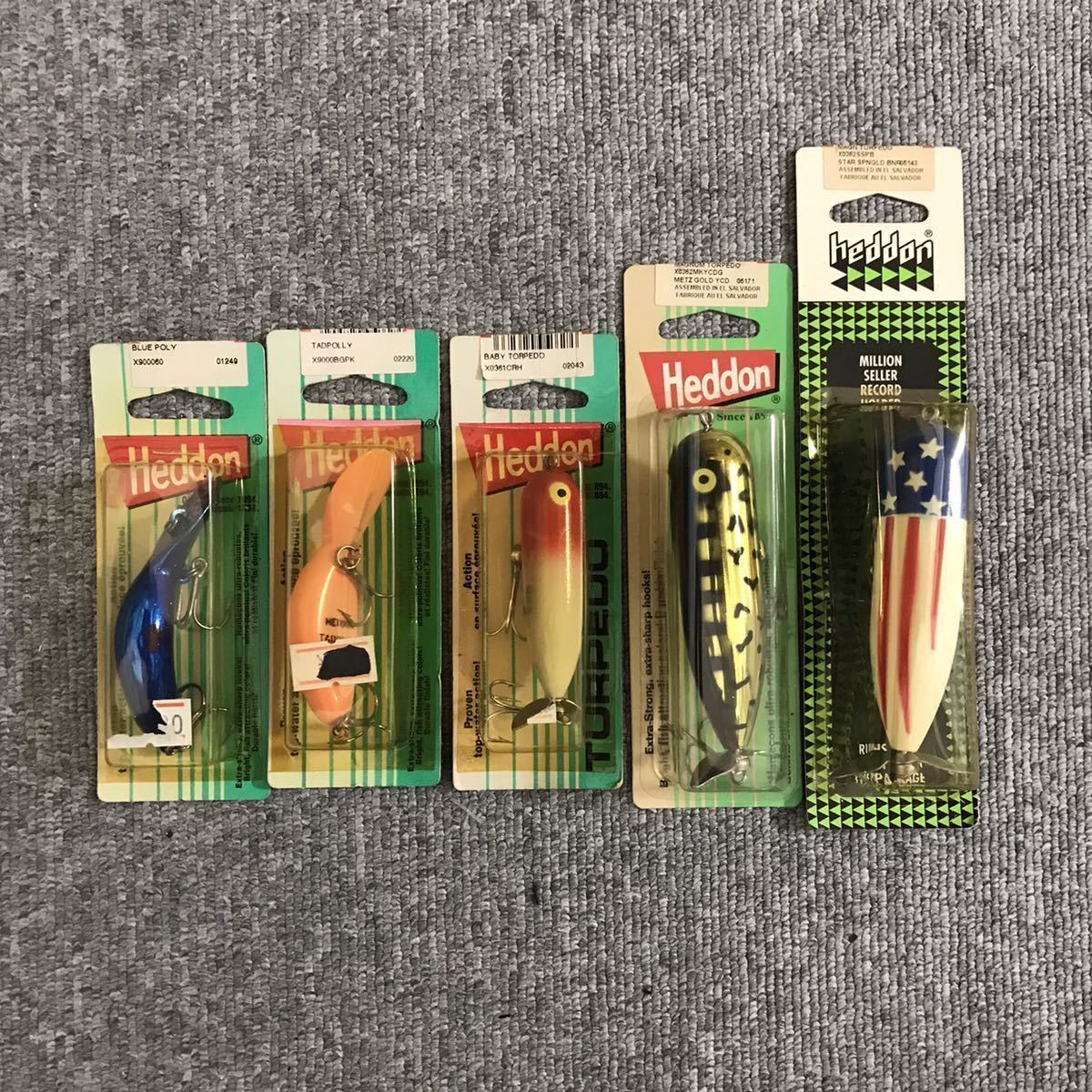 ヘドン　ビッグバド　ザラスプーク限定品 未使用＊保管品】 Heddon ヘドン ルアー45個セット オリジナル