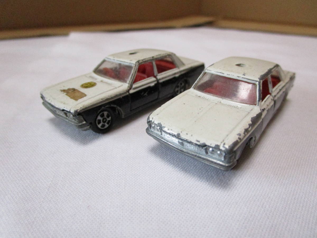 ジャンク トミカ トヨタ クラウン パトカー 日本製 黒箱なし(商用車