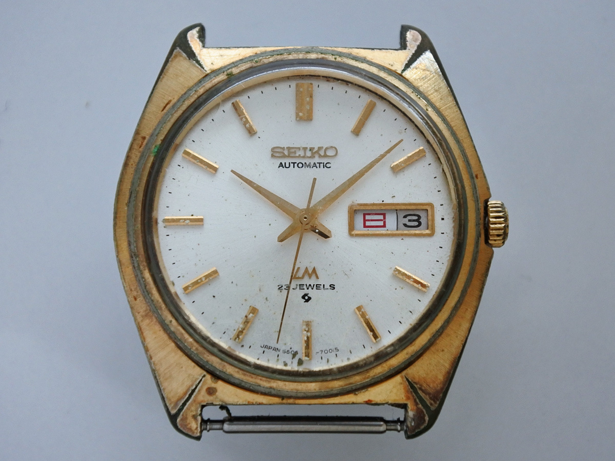ジャンク品 セイコー 56ロードマチック 自動巻 日本国有鉄道 記念品 