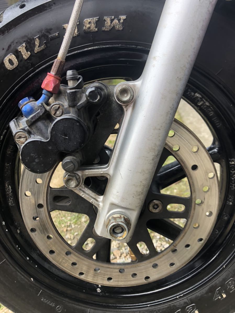 nsr50フロントフォーク 一式ブレーキローター ホイール 一式 モンキー