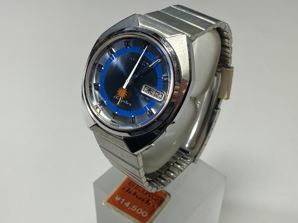 SEIKO 7019-7150 advan カットガラス セイコーアドバン昭和48年製7019