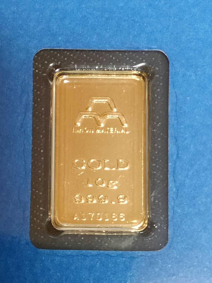 金　インゴット　10g　日本マテリアル