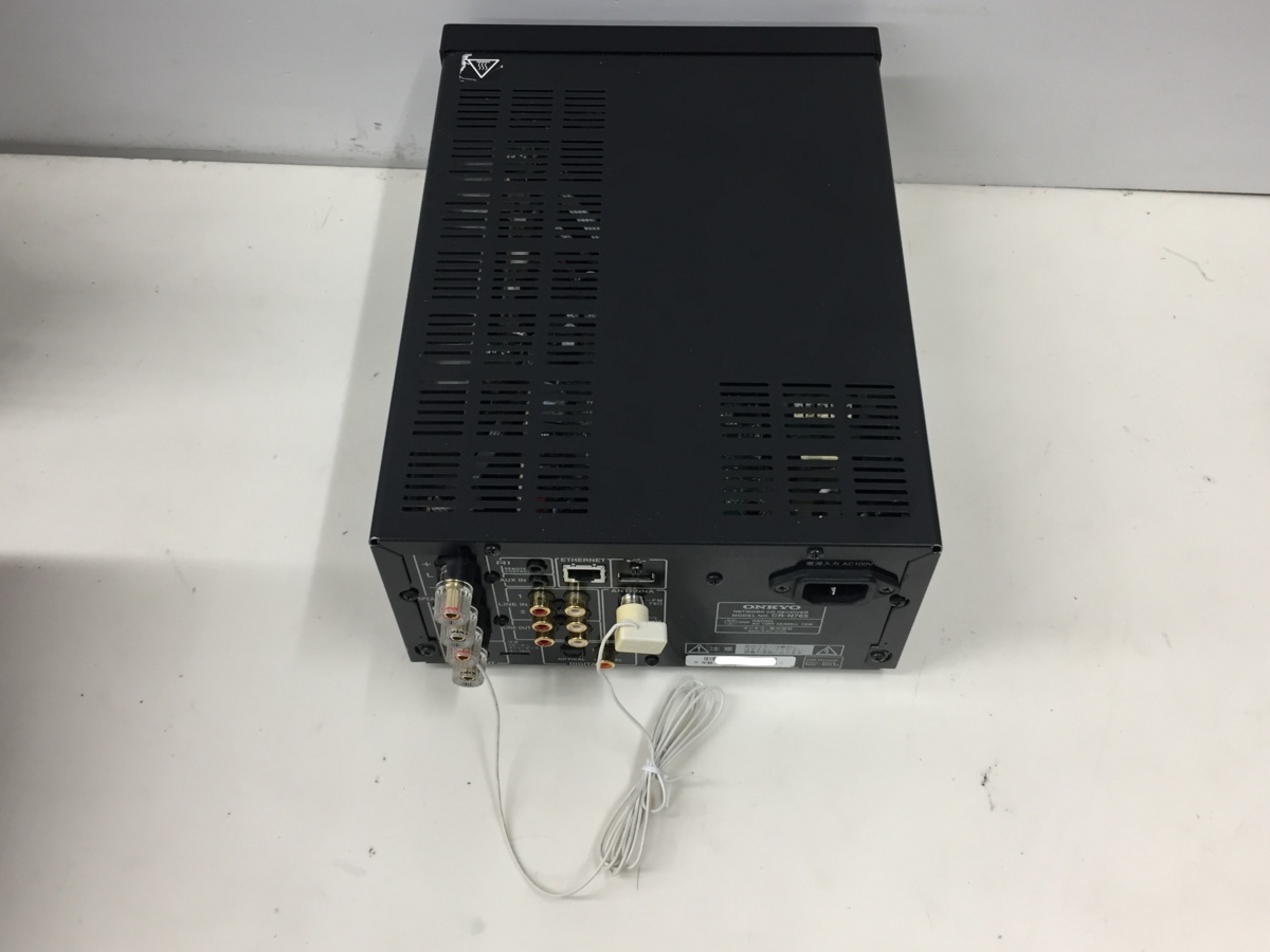 ONKYO ネットワークCDレシーバー CR-N765 動作品 オンキョー ブラック
