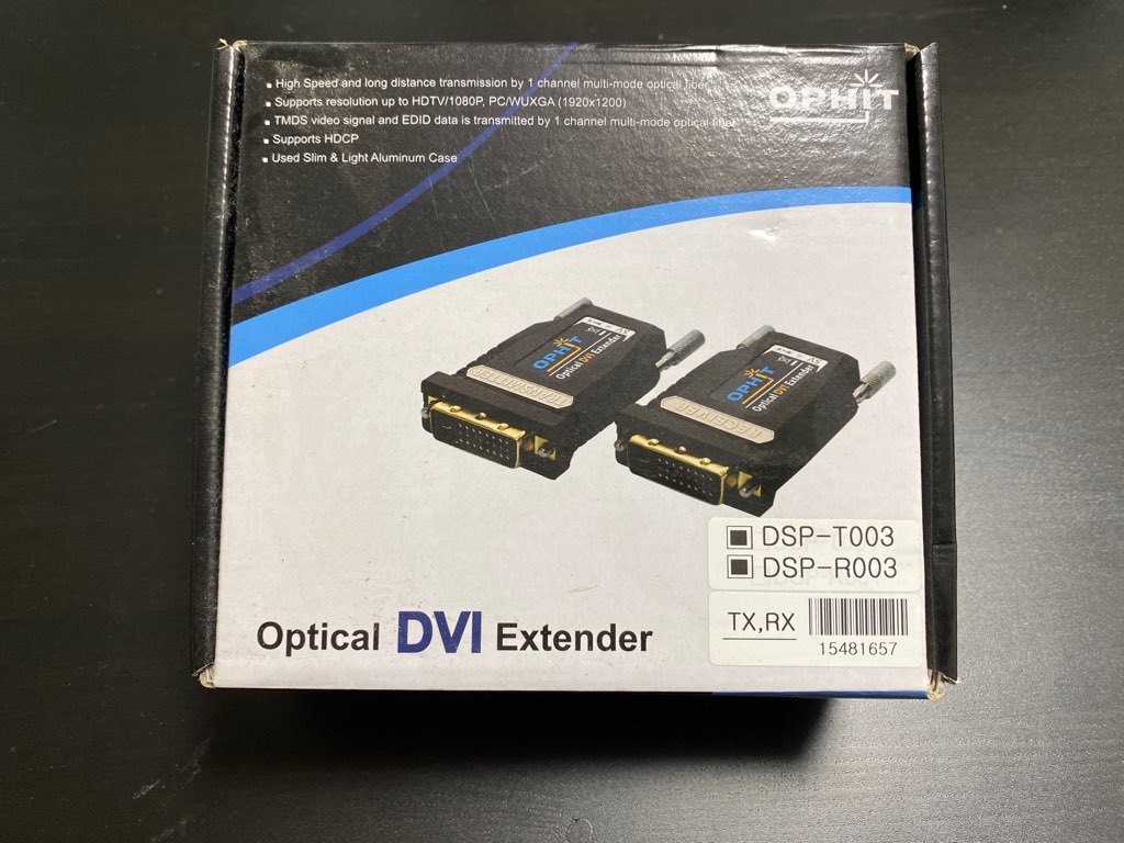 OPHIT DVI光伝送機 DSP-T003/DSP-R003② 【公式通販】