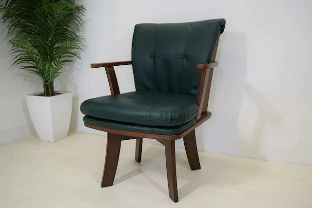 新品☆回転する座り心地のよい肘付きチェア☆s125_1