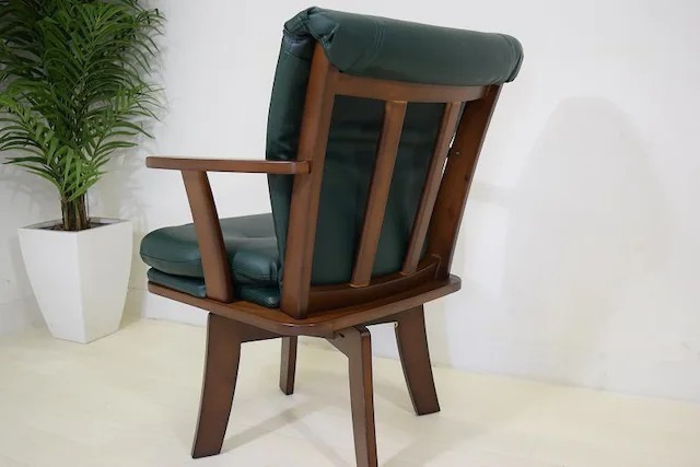 新品☆回転する座り心地のよい肘付きチェア☆s125_2