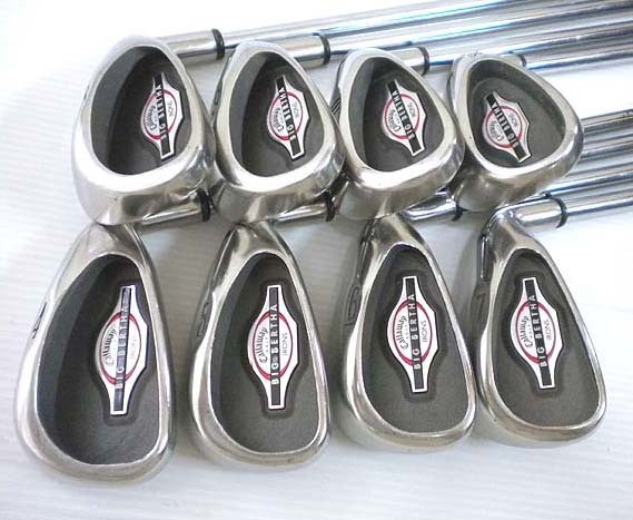 ★キャロウェイ ビックバーサー8本(コンスタントウェイトユニフレックススチール）