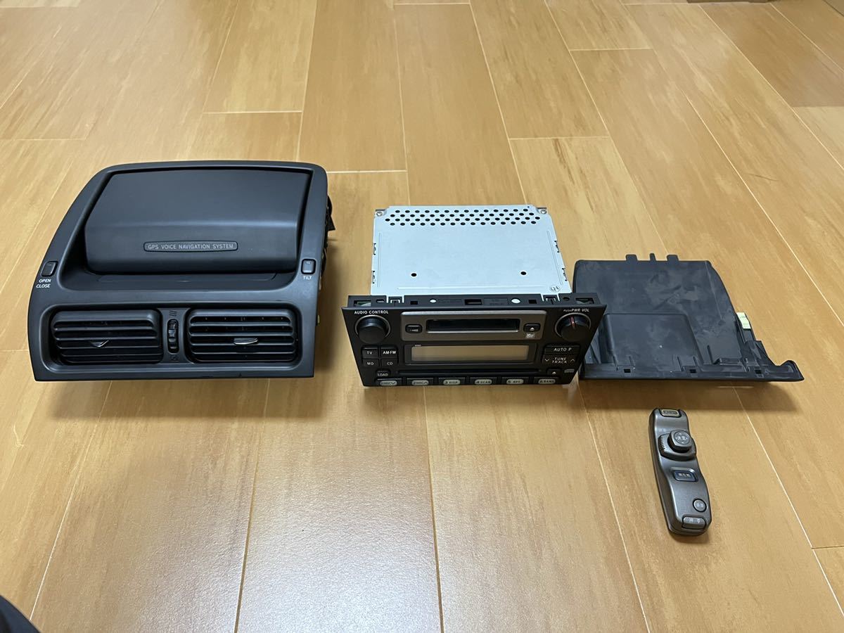 アルテッツァ トヨタ GXE10 純正 オーディオ SXE10 パネル ナビ 2DIN