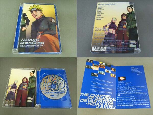 DVD [全4巻セット]NARUTO-ナルト-疾風伝 不死の破壊者、飛段・角都の章 1~4
