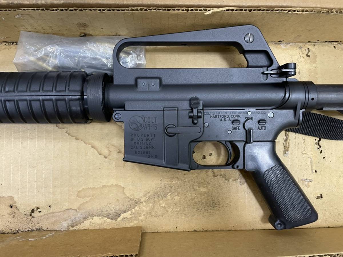 1973】マルシン COLT XM177E2 COMMANDO ジャンク品 現状渡し SMG