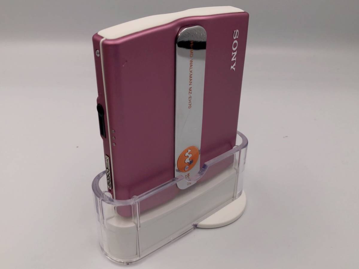 概ね美品 動作品 SONY MZ-EH70 Hi-MD WALKMAN ポータブルMDプレーヤー