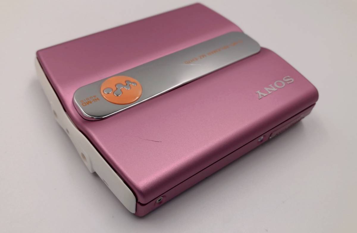 概ね美品 動作品 SONY MZ-EH70 Hi-MD WALKMAN ポータブルMDプレーヤー