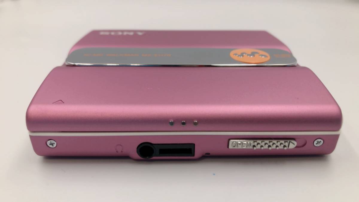 概ね美品 動作品 SONY MZ-EH70 Hi-MD WALKMAN ポータブルMDプレーヤー
