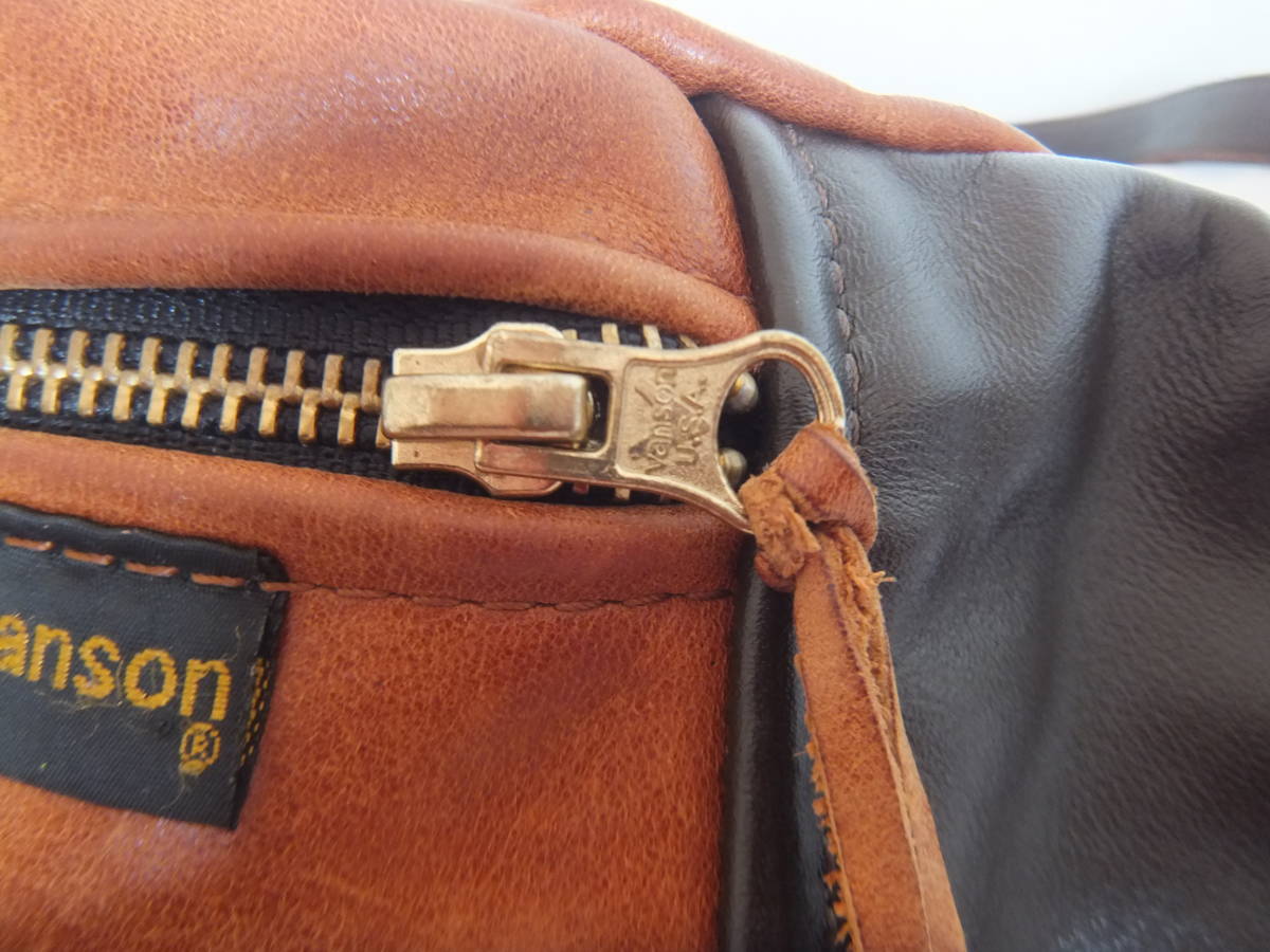 vanson バンソン レザー ショルダーバッグ ボディバッグ 本革 VANSON