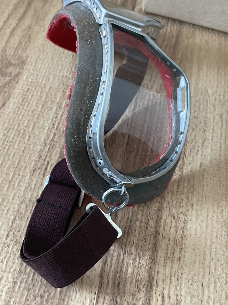 旧ソ連軍、戦車兵用ゴーグル、実物、未使用 実物 旧ソ連軍 戦車兵／パイロット用ゴーグル(未使用の実物デッド