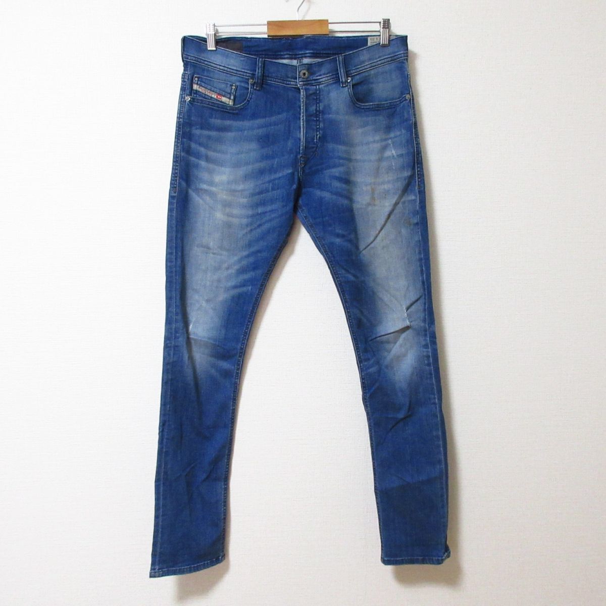 良品 DIESEL ディーゼル TEPPHAR ストレッチ ダメージ加工 スリム 