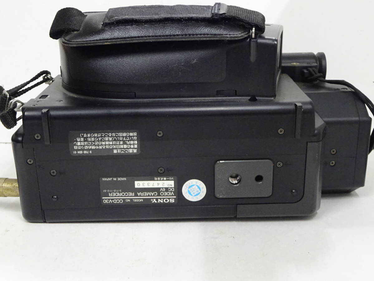 く-L-988)SONY ハンディカム ビデオカメラレコーダー CCD-V30 Video8