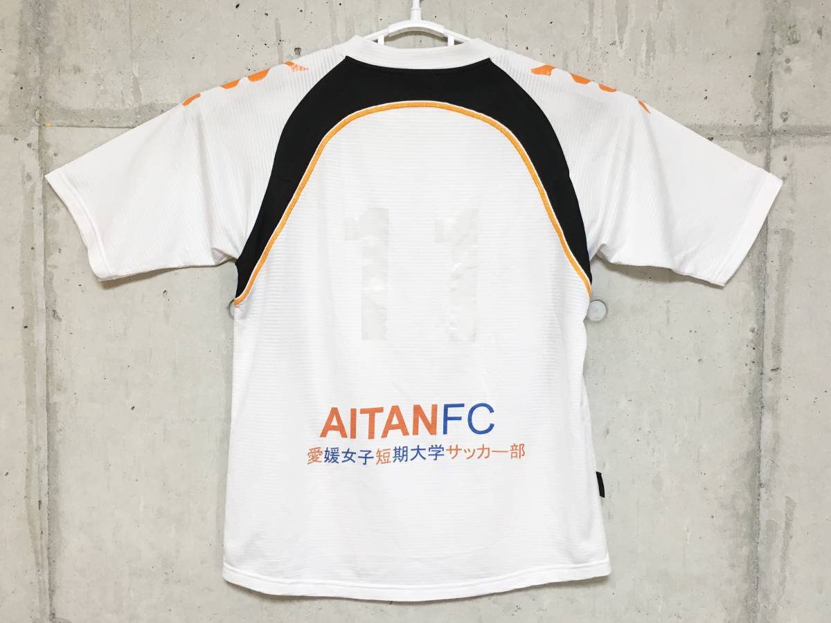 愛媛女子短期大学サッカー部 Aitan Fc 公式戦ユニホーム 11番 M Kappa 愛媛fcレディース 実使用 サイン入りウエア 売買されたオークション情報 Yahooの商品情報をアーカイブ公開 オークファン Aucfan Com