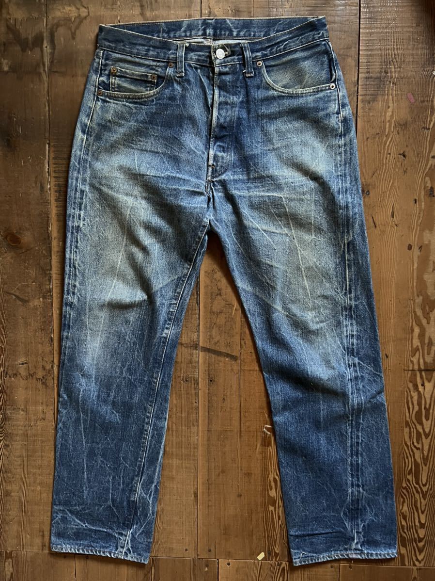 Special LEVIS 501 66後期 極上 前期移行期 激鬼ヒゲ ハチノス1977年6