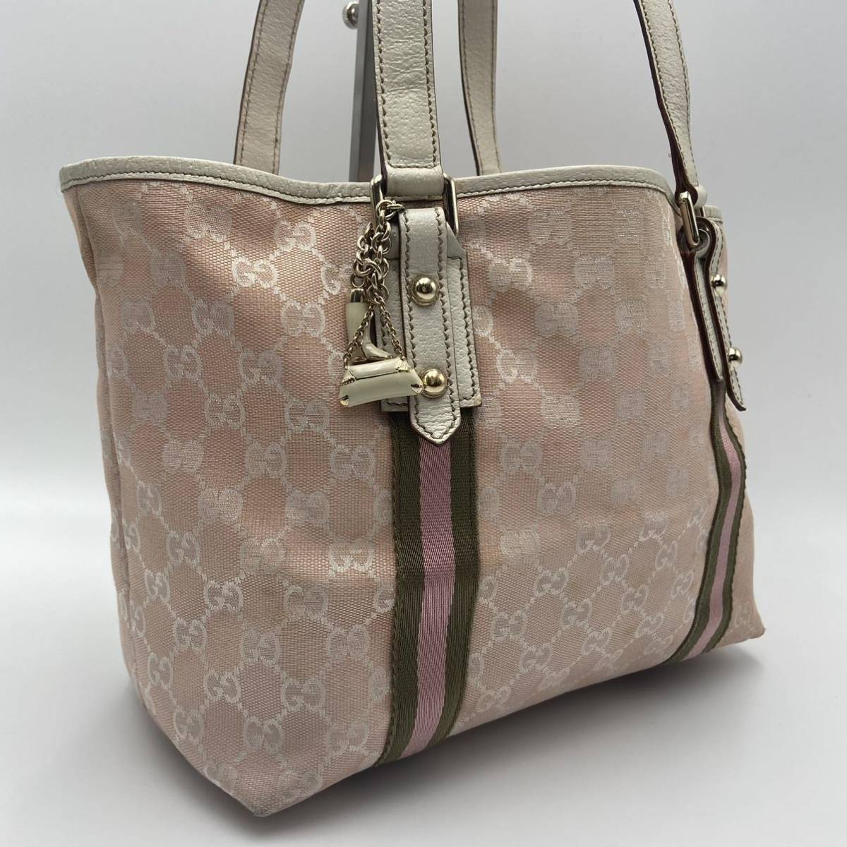 1円 至高の一品 グッチ GUCCI トートバッグ ハンドバッグ GG柄