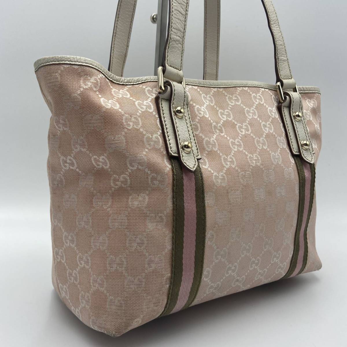 1円 至高の一品 グッチ GUCCI トートバッグ ハンドバッグ GG柄