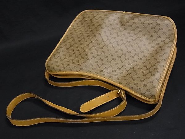 1円 GUCCI グッチ 001 090 1036 オールドグッチ ヴィンテージ PVC 