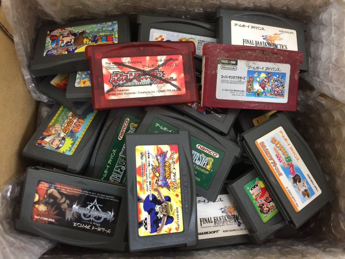 GBA ソフト ゲームボーイアドバンス 動作未確認 ジャンク 約50個  