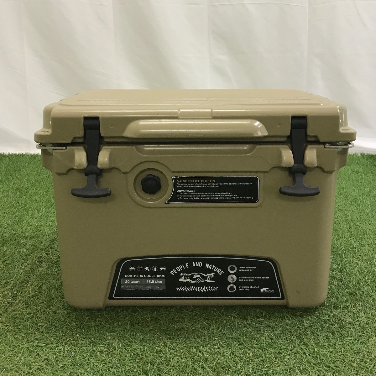 フィールドア ノーザンクーラーボックス 18 9l サンド アウトドア キャンプ q レジャー 車中泊 クーラーボックス Fieldoor 30l未満 売買されたオークション情報 Yahooの商品情報をアーカイブ公開 オークファン Aucfan Com