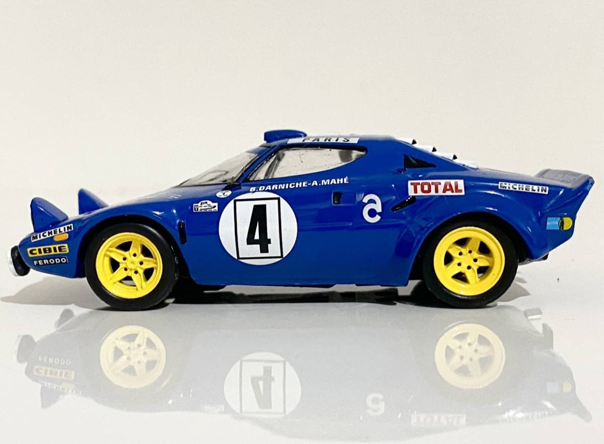 Lancia Stratos Bleue – Miniature Team Ellegi – Chatdonnet Michelin SIGE – Collection