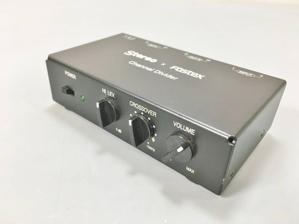 本物保証，SALE ステレオ 2WAY型 チャンネルデバイダー STEREO FOSTEX 音楽之友社 2202LS328(オーディオ)｜売買されたオークション情報、yahooの商品情報をアーカイブ公開 - オークファン オーディオ