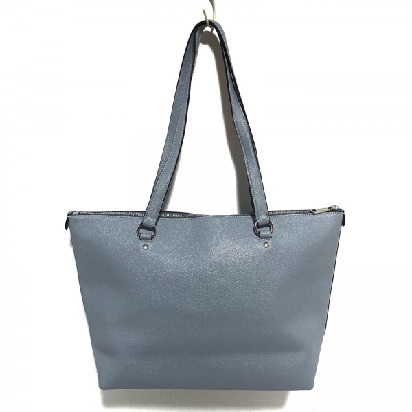 コーチ COACH トートバッグ 79608 - レザー ライトブルー 美品 バッグ 