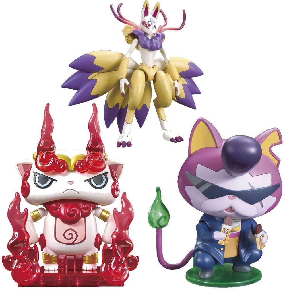 新品未組立 即決 妖怪ウォッチ プラモデル 3種セット 04.キュウビ 11 