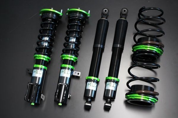 送料無料 マイルドダンパー HE22S ラパン 車高調 フルタップ 減衰力15 
