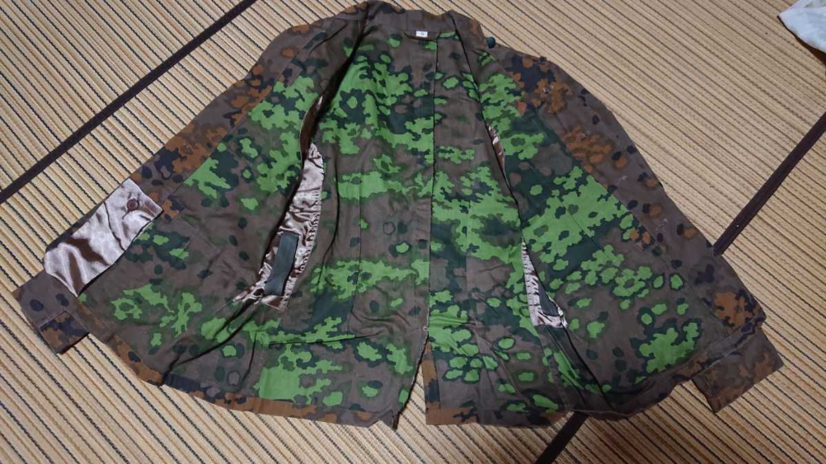 WW2 ドイツ武装親衛隊 M43迷彩服 上下セット(戦闘服)｜売買された
