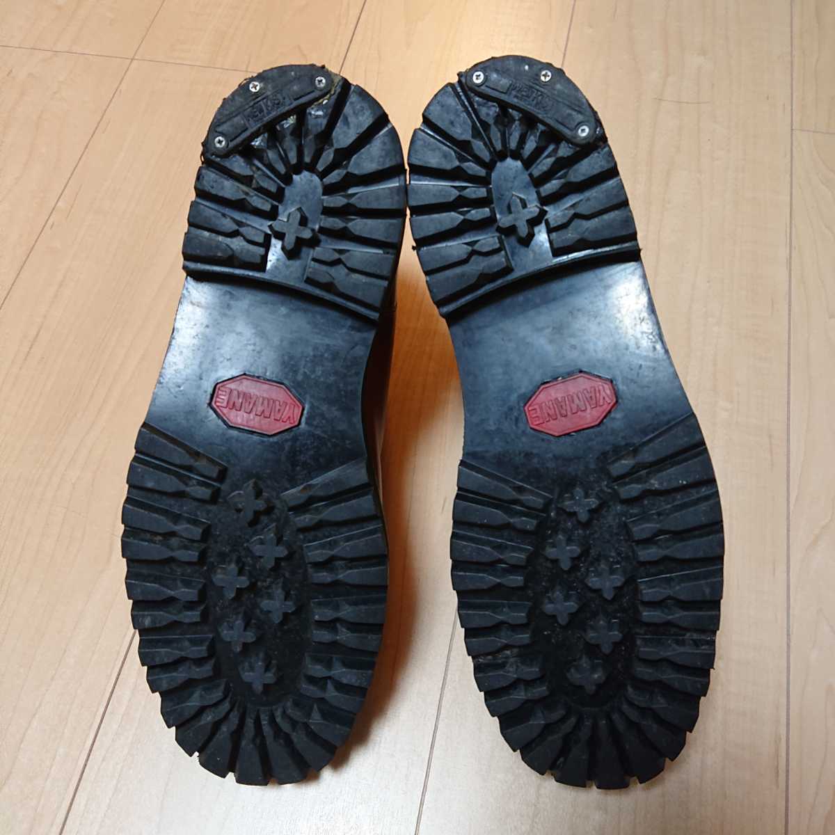 美品☆EVISU モンキーブーツ 25cm ツートンカラー タン×ブラウン 山根 