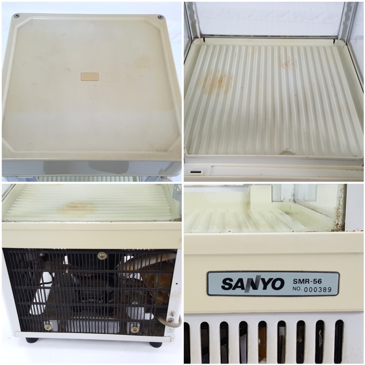 サンヨー 動作OK 冷蔵ショーケースSMR-56 冷蔵庫 SANYO 昭和 昭和