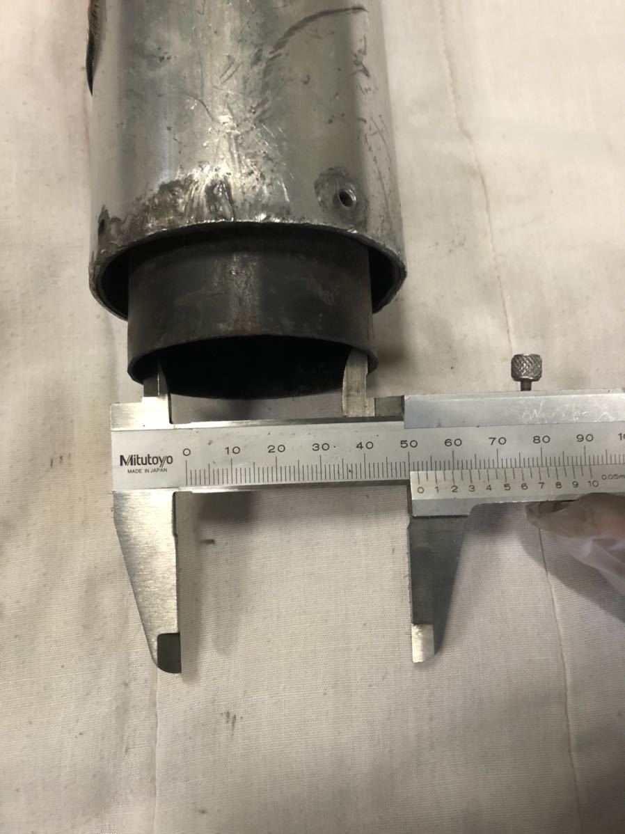 マフラーサイレンサー変換アダプター 42.7φから50.8φ : ワンズアンド