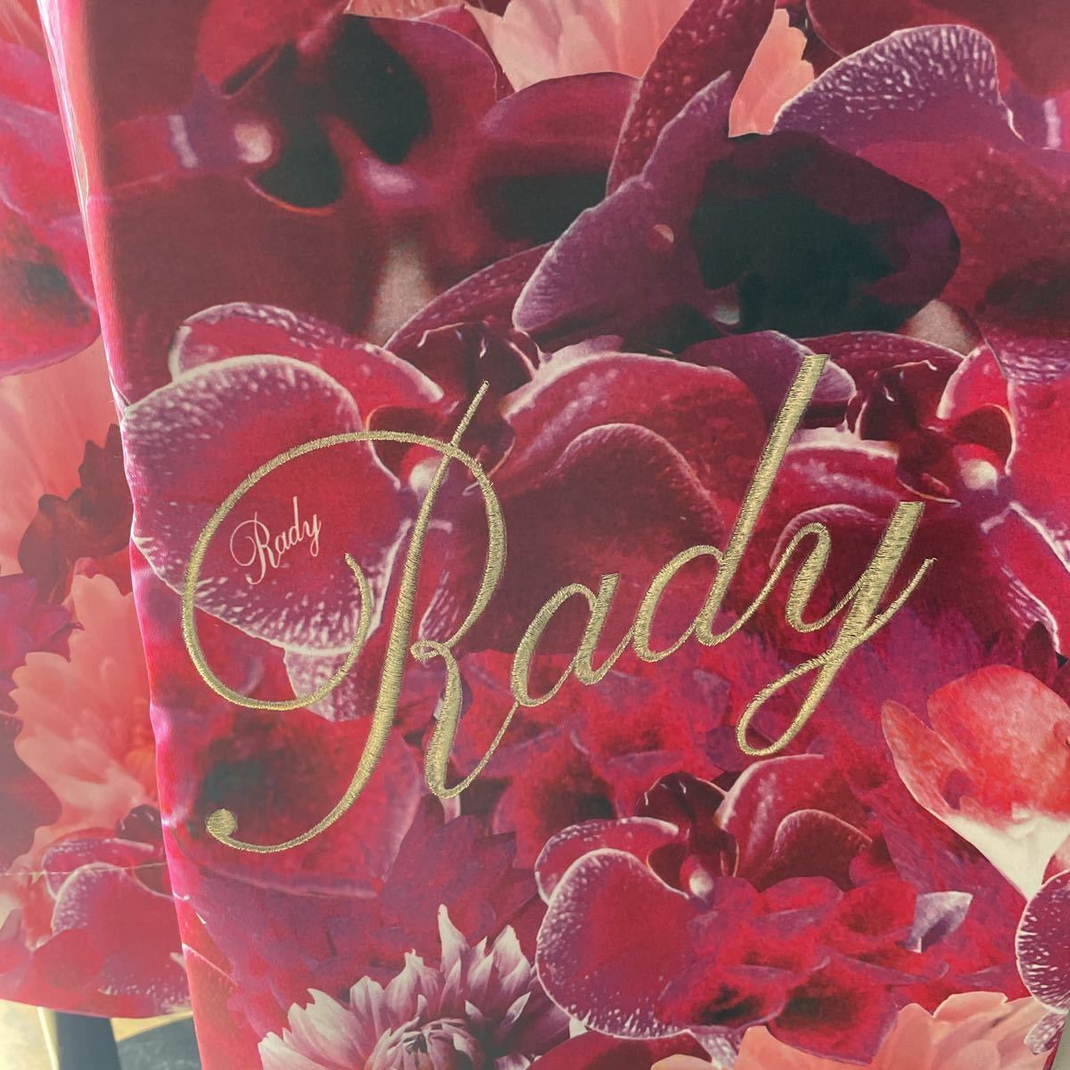 Rady house line カーテン ブラック 花柄 Rady house line カーテン 未
