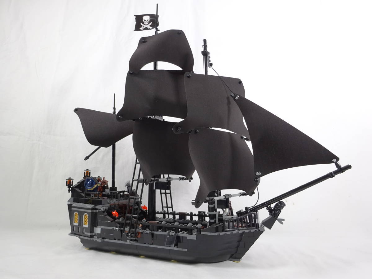 15 W950 Lego レゴ 4184 レゴブロックパイレーツオブカリビアン ブラックパール号 現状品 Lego 売買されたオークション情報 Yahooの商品情報をアーカイブ公開 オークファン Aucfan Com