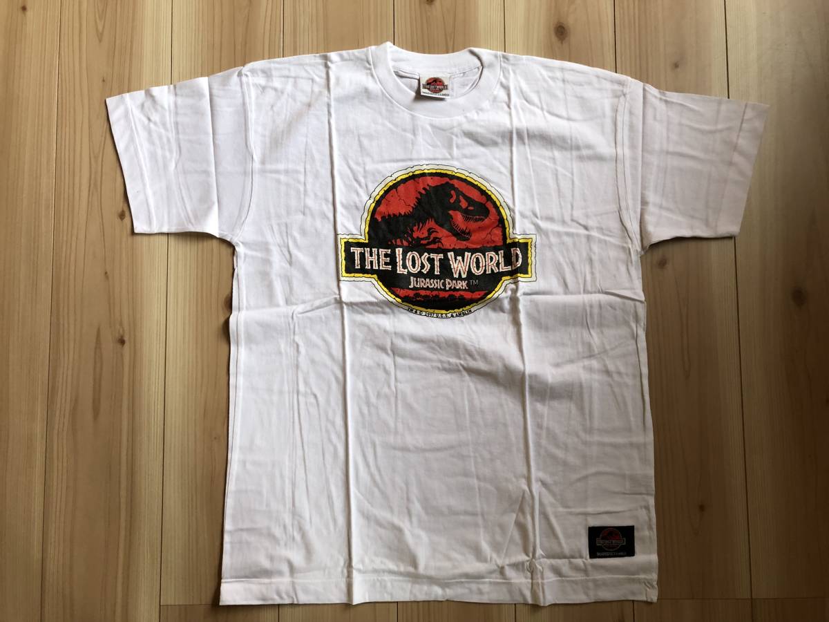 97年 ロストワールド ジュラシックパーク Tシャツ 未使用品(文字、ロゴ 