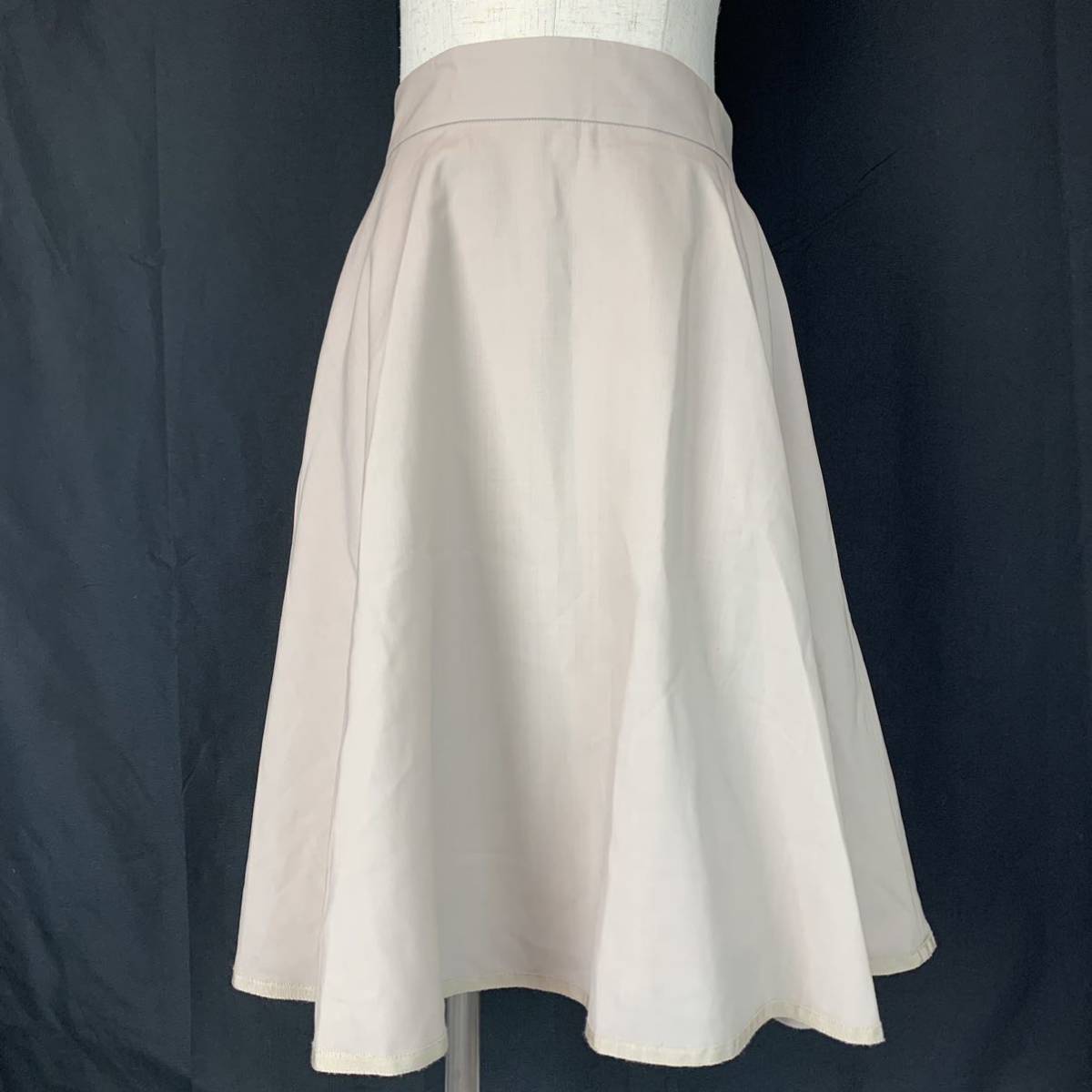 h71 卒業 入学 FOXY フォクシー フレアスカート フォーマル ベージュ  