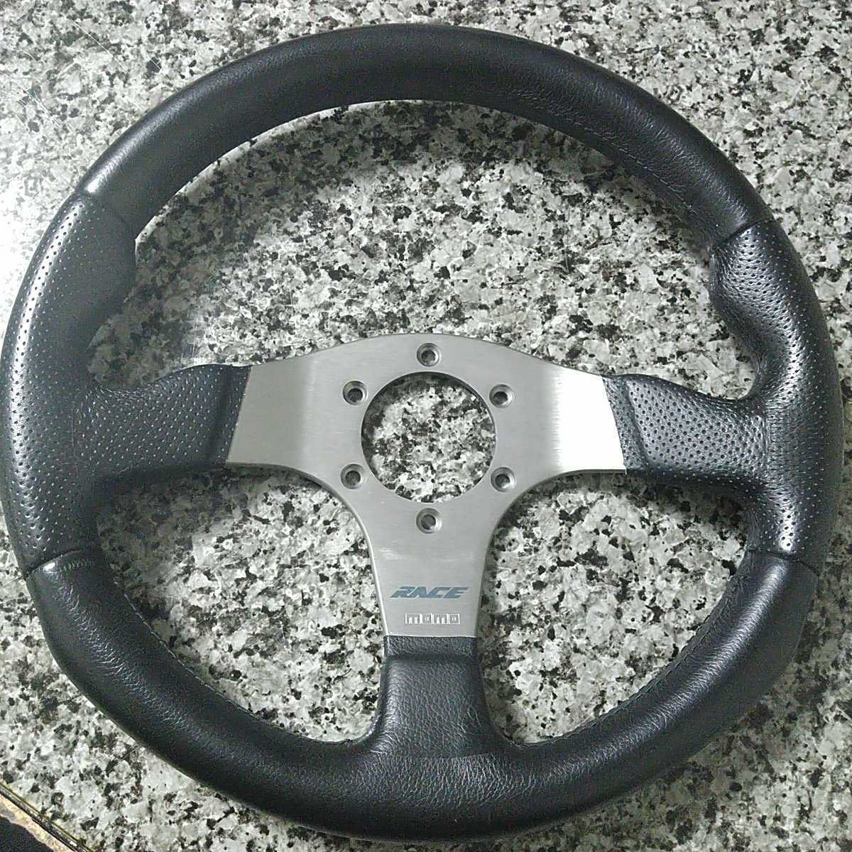 美品 MOMO/モモ ステアリング☆RACE TYP D32(32φ・32cm・KBA70142  