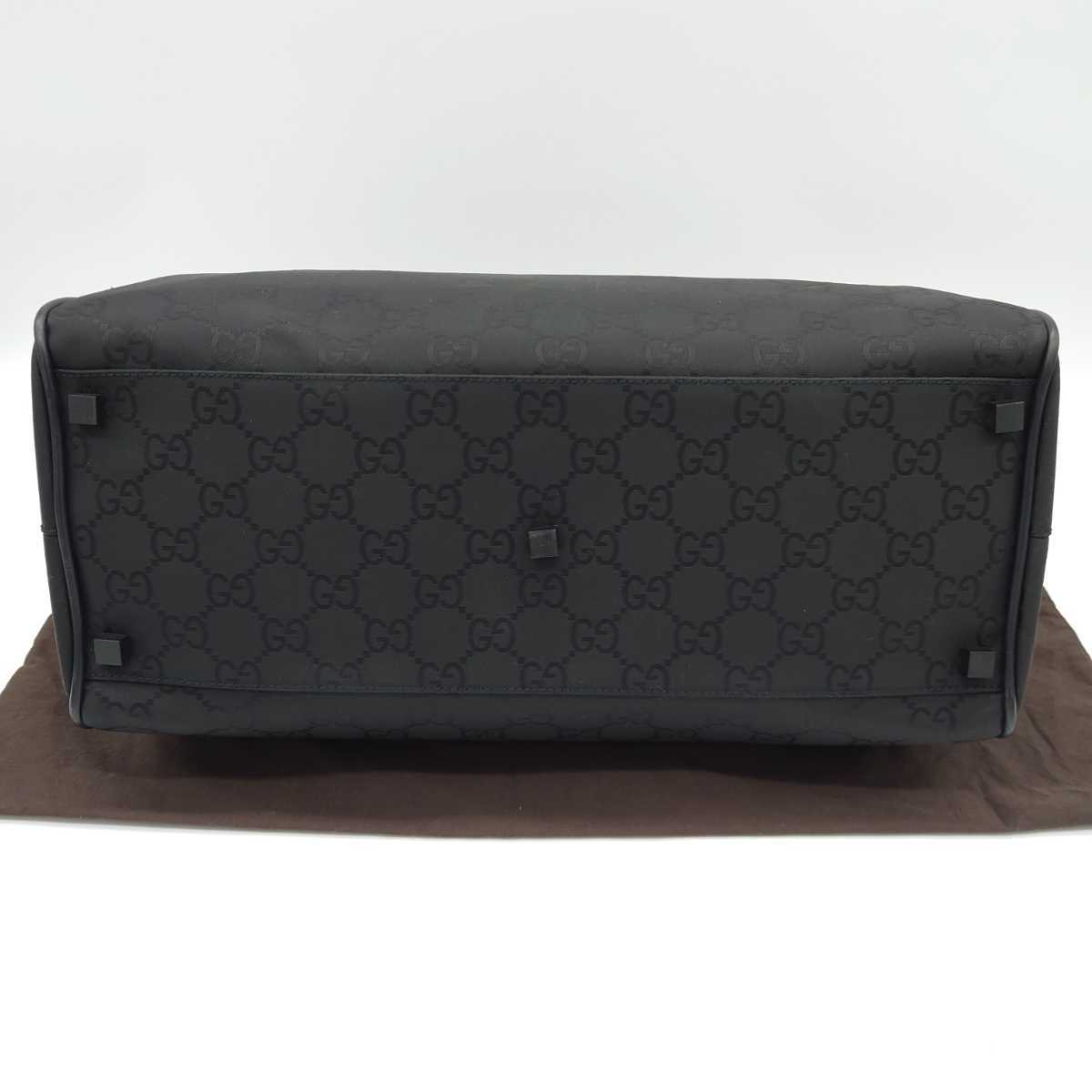 1円 【未使用保管品】 GUCCI グッチ GG柄 ロゴマーク ミニ ボストン 
