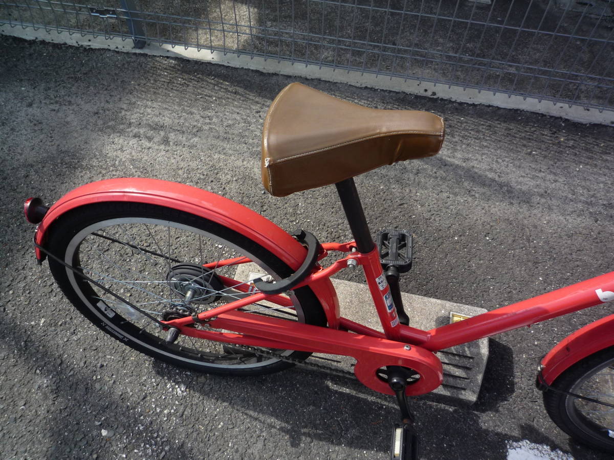 大阪引取可 ブリヂストン bikke 22インチ 限定色 ハッピーレッド 